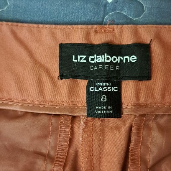 Liz Claiborne Emma Classic Career capri pants size 8 - Picture 3 of 6